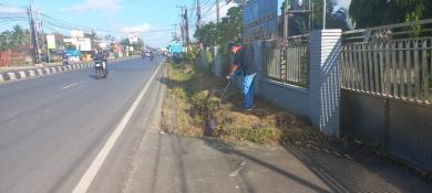 Kegiatan Jumat Bersih PT TUN Banjarmasin